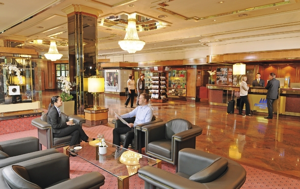 Lobby des Maritim Hotel Bremen