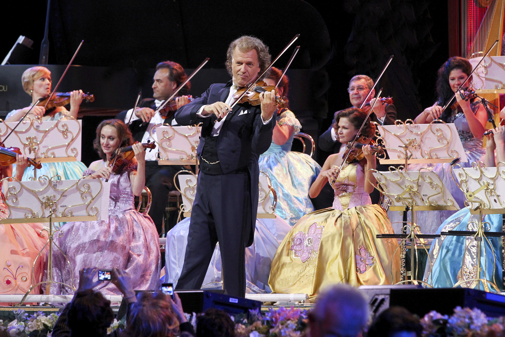 André Rieu während Auftritt