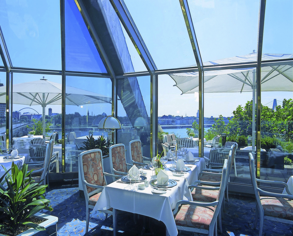 Dachterrasse des Maritim Hotel Köln